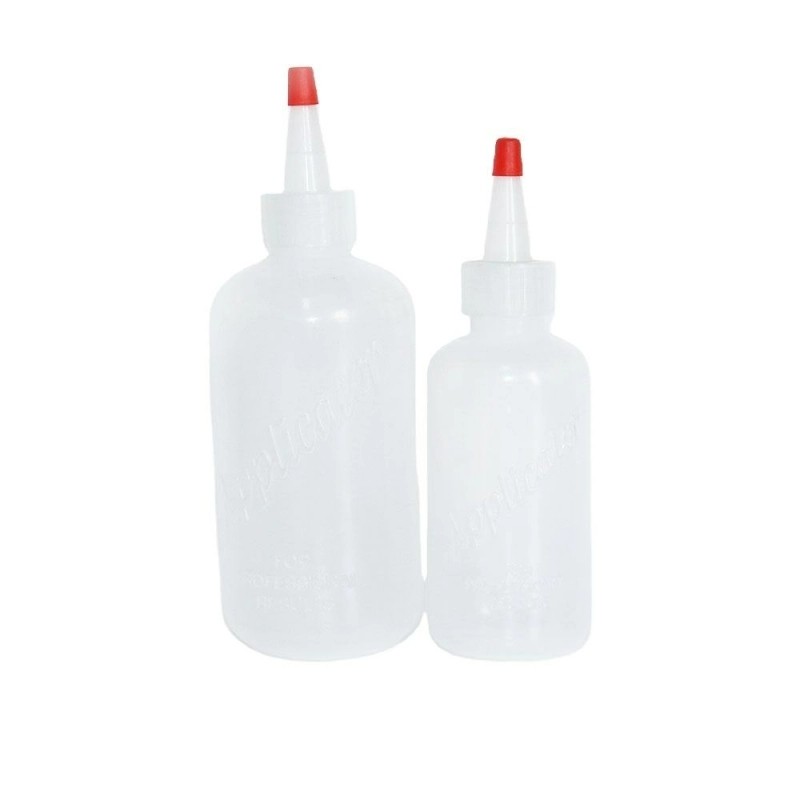  Sauce Squeeze Bottle With Nozzle And Yorker Cap With Red Tip