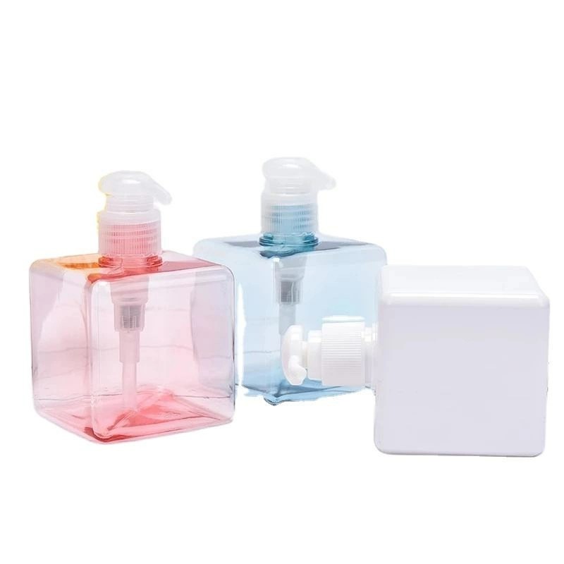 Square Plastic Bottles For Foaming Soap
