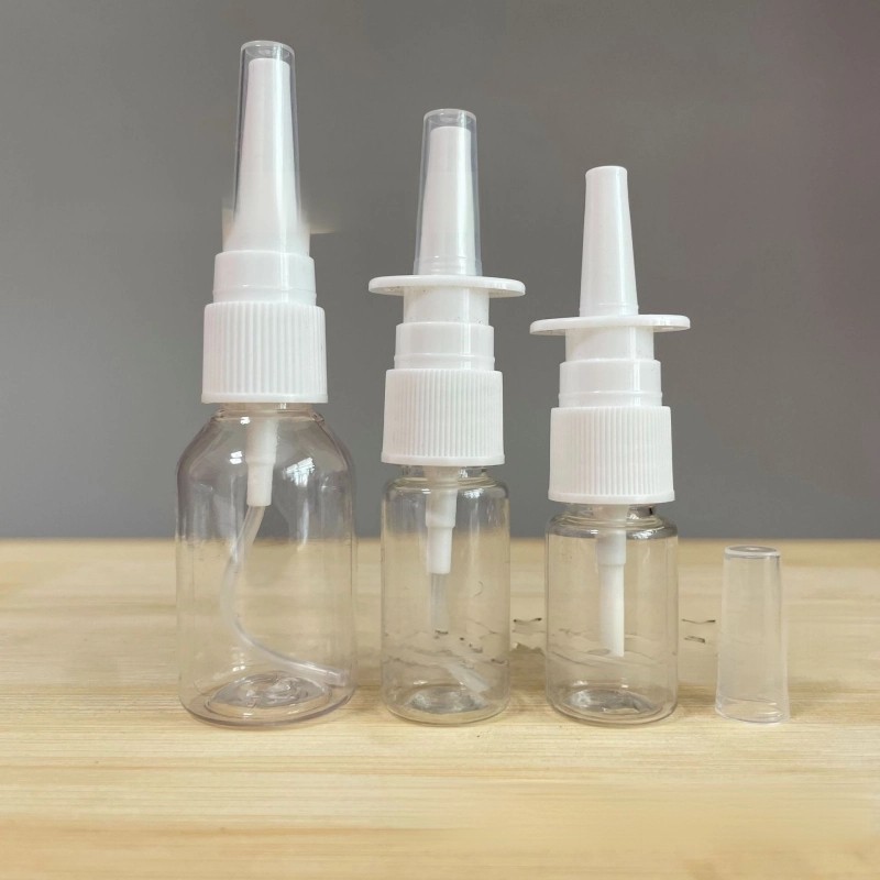 Empty Nasal Spray Bottle