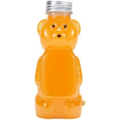 240Ml 500Ml Plastic Squeeze Honey Bear Bottle