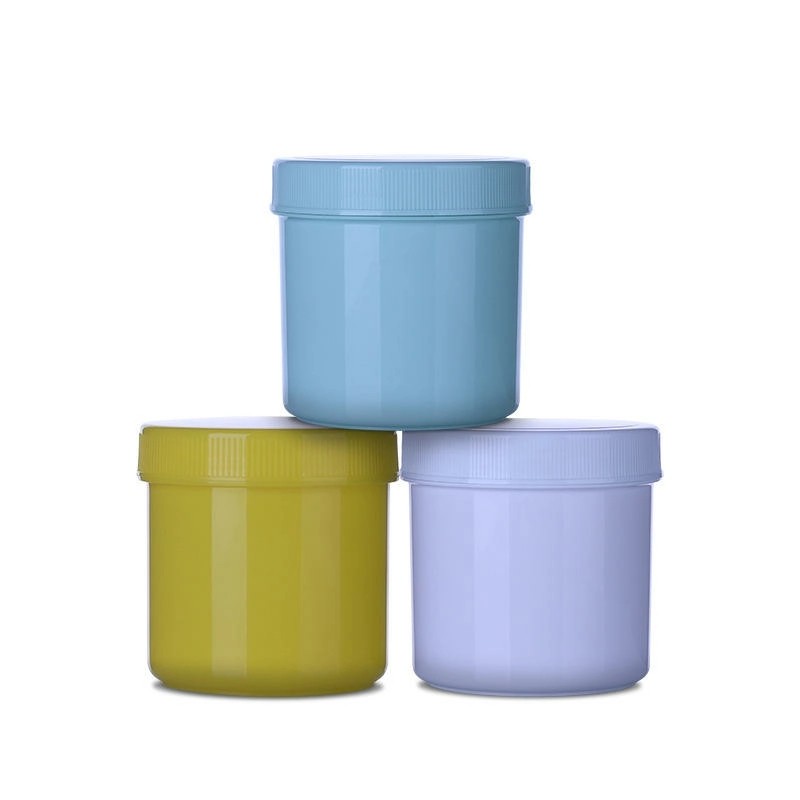 PET Transparent Plastic Frosted Glass Cosmetic Jars