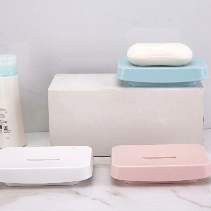 Double-Layer Drainable Corner Soap Bar Box