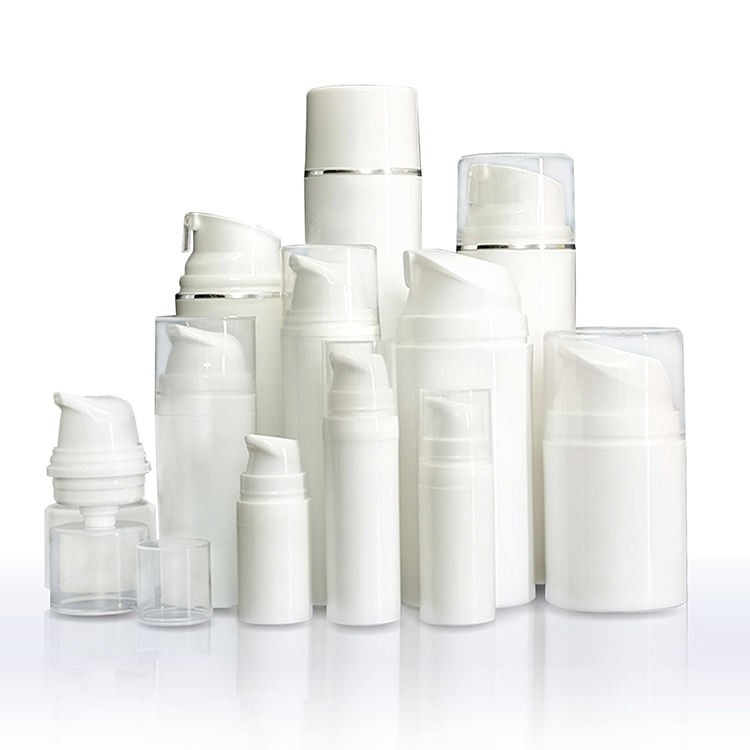 White Airless Pump Bottles