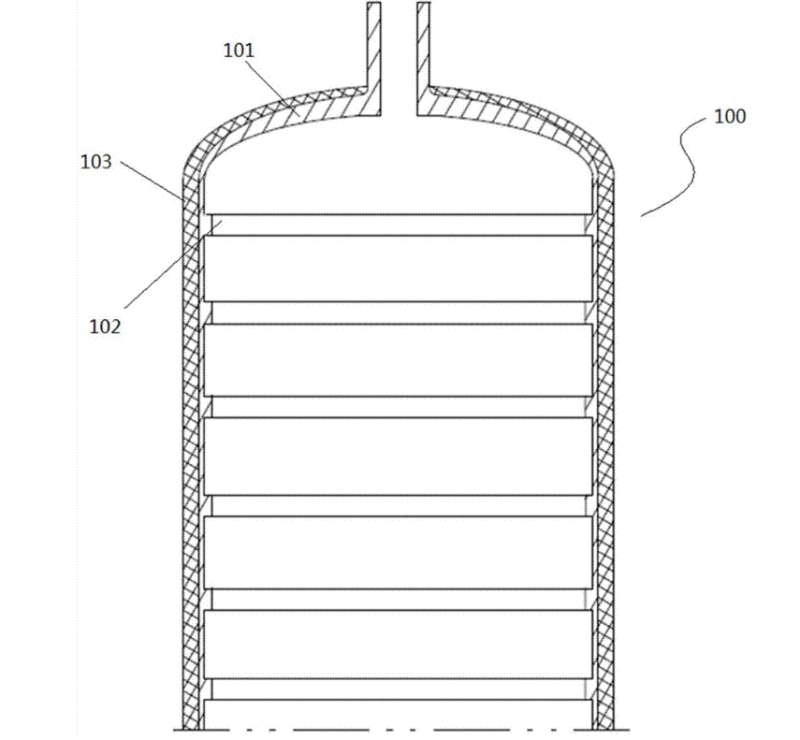 Airless Pump Bottle Inner Chamber